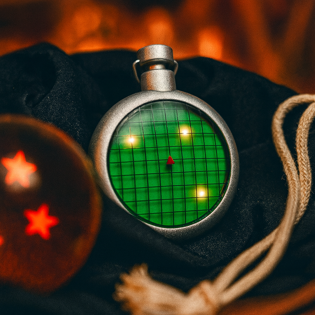 Energy Radar Keychain