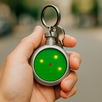 Energy Radar Keychain